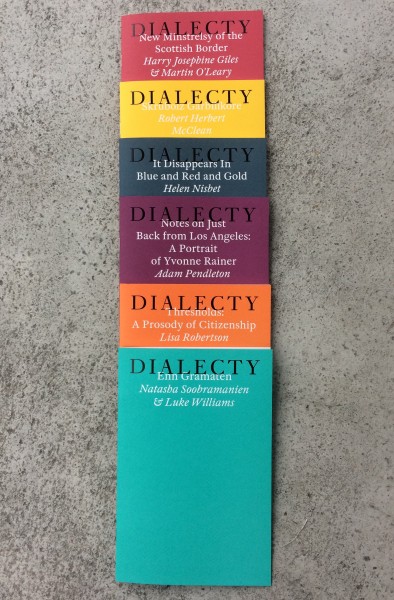Dialecty Chapbooks